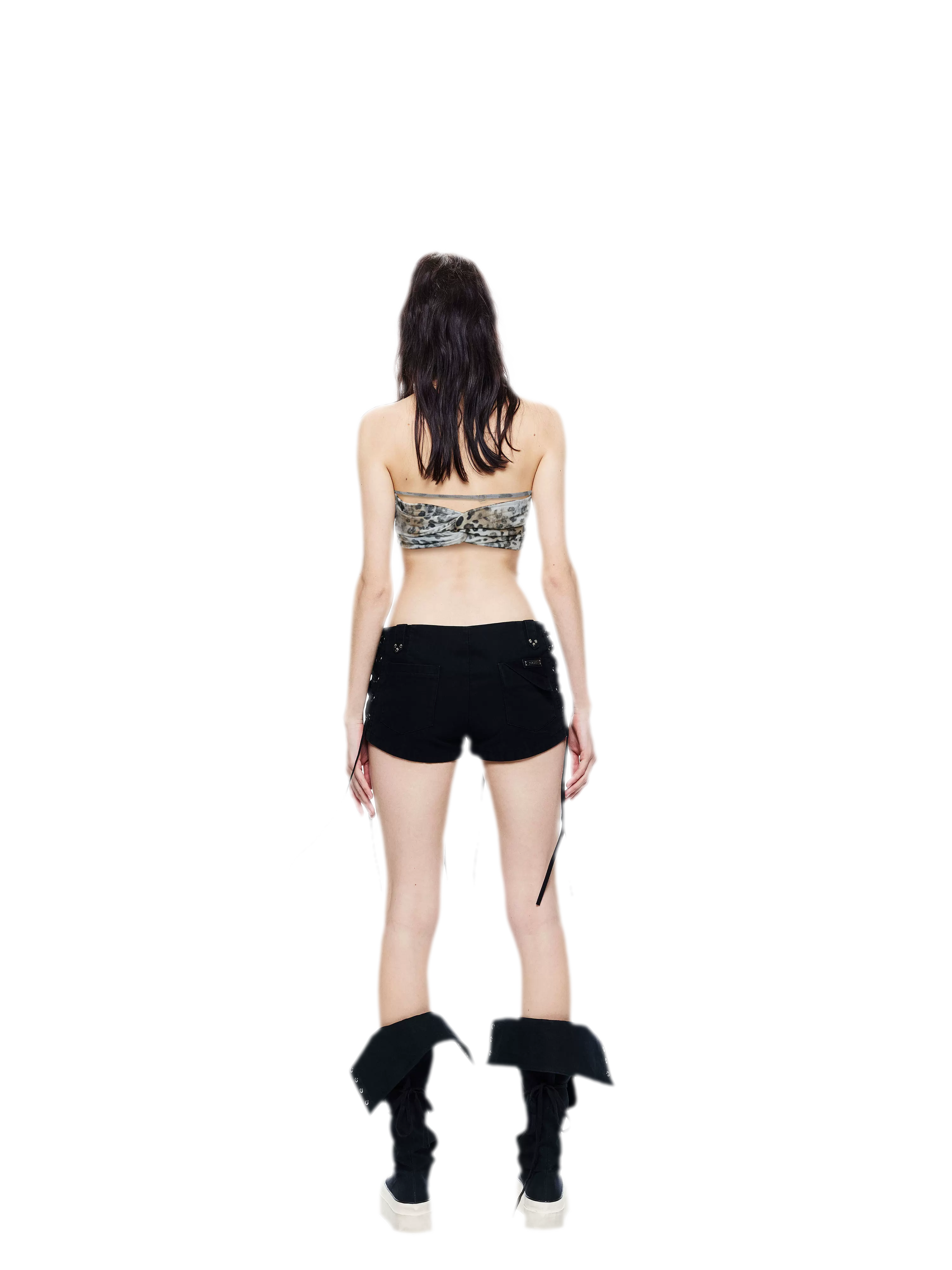 Punk Bandeau Crop Top