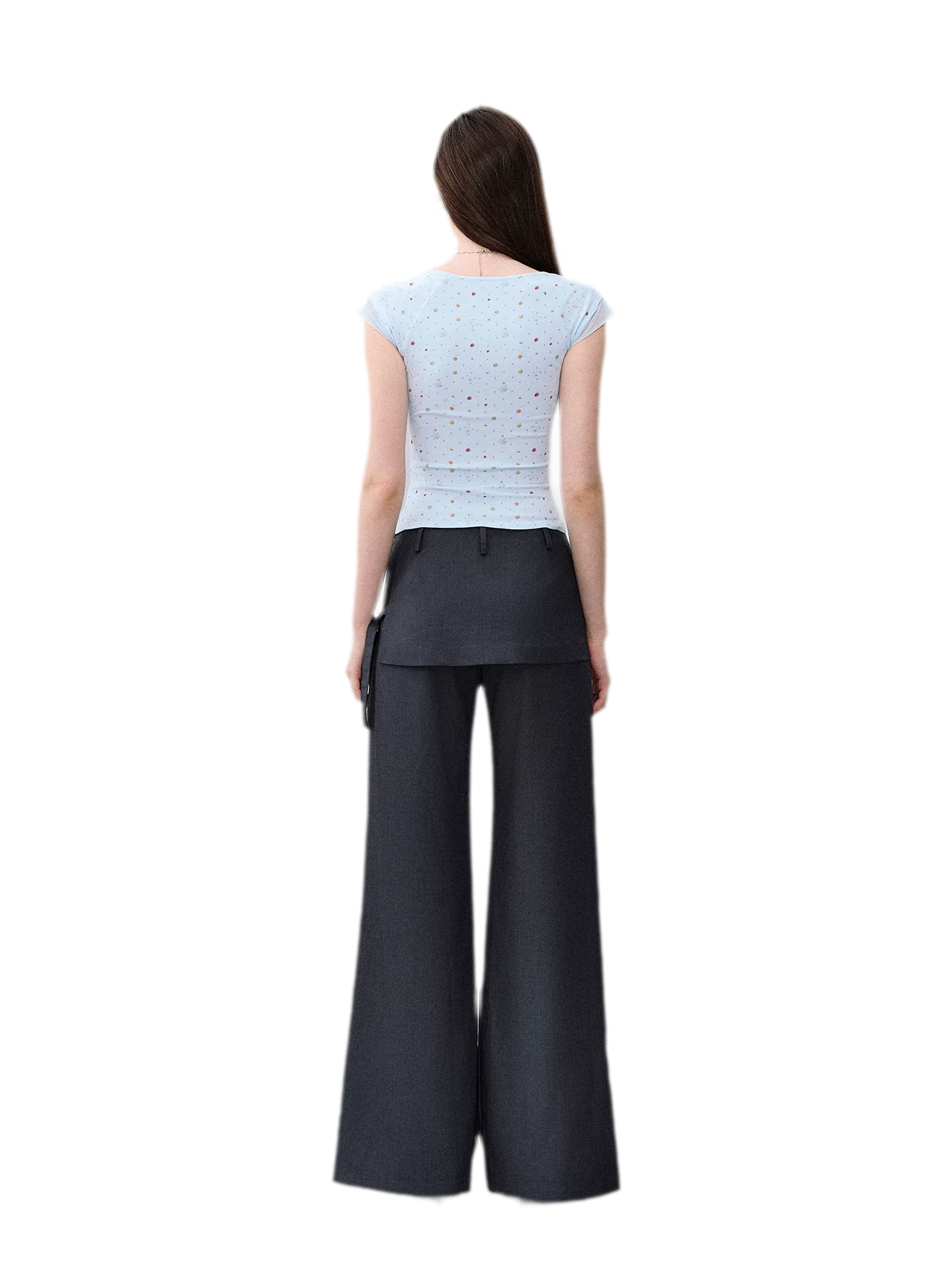 Printed Mesh T-Shirt