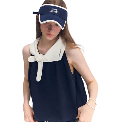 Rabbit Ear Peplum Top