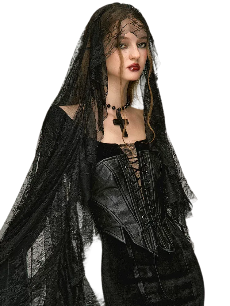 Velvet Witch Mermaid Maxi Dress