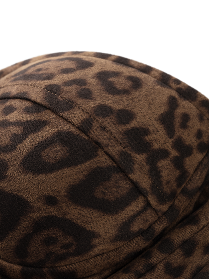 Leopard Boned Bustier Top