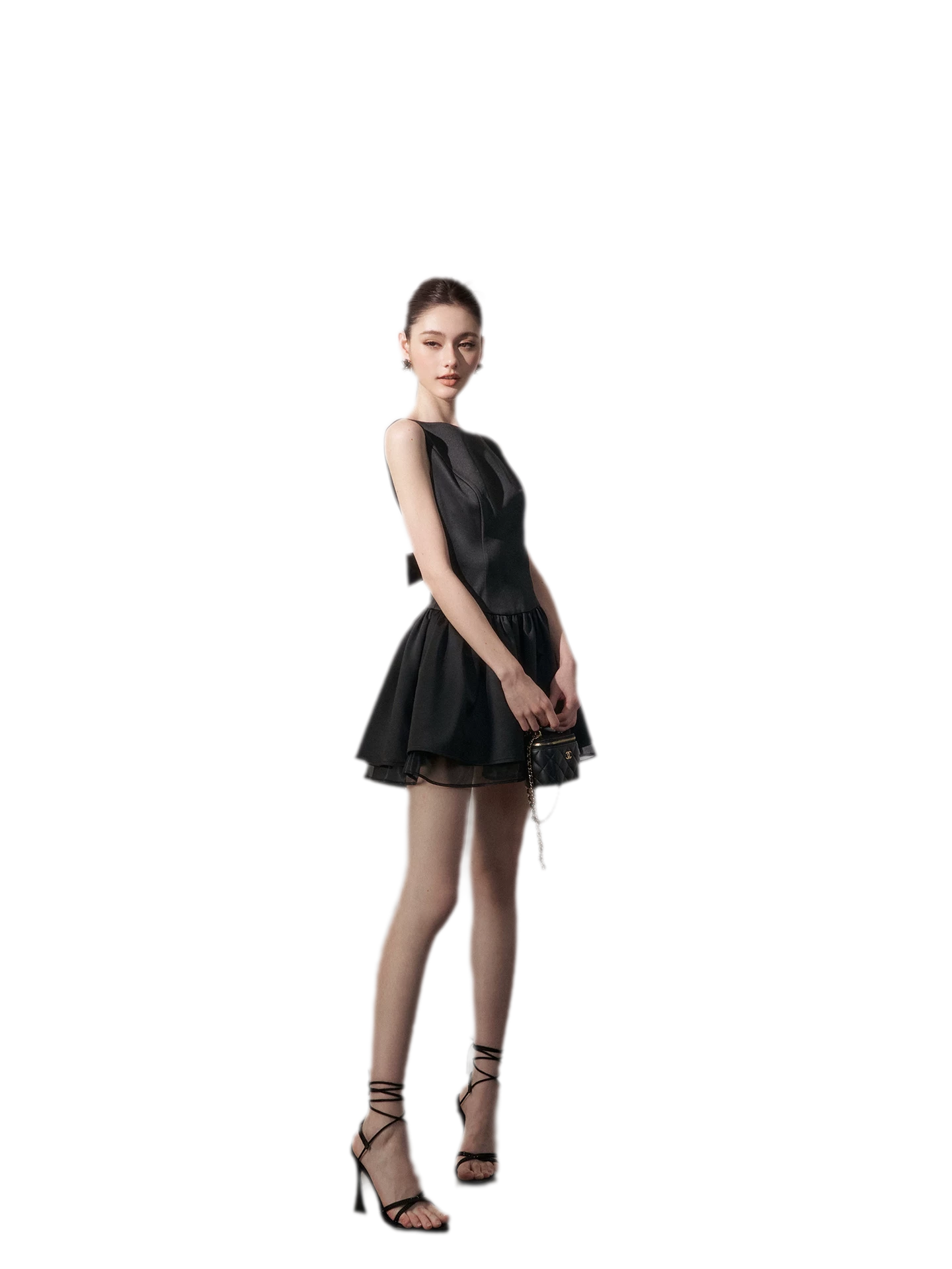 Bow Back Mini Dress