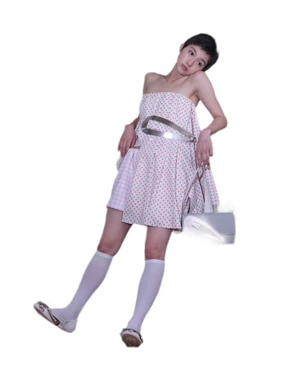 Oversized Hair Clip Shoulder Bag