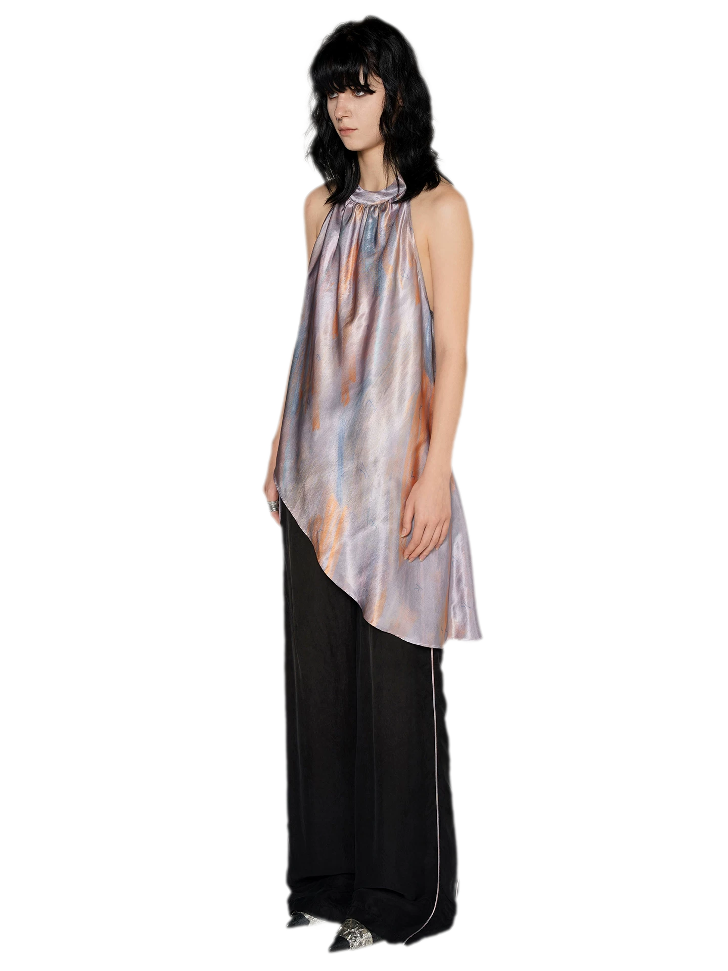 Dawn Print Halter Top