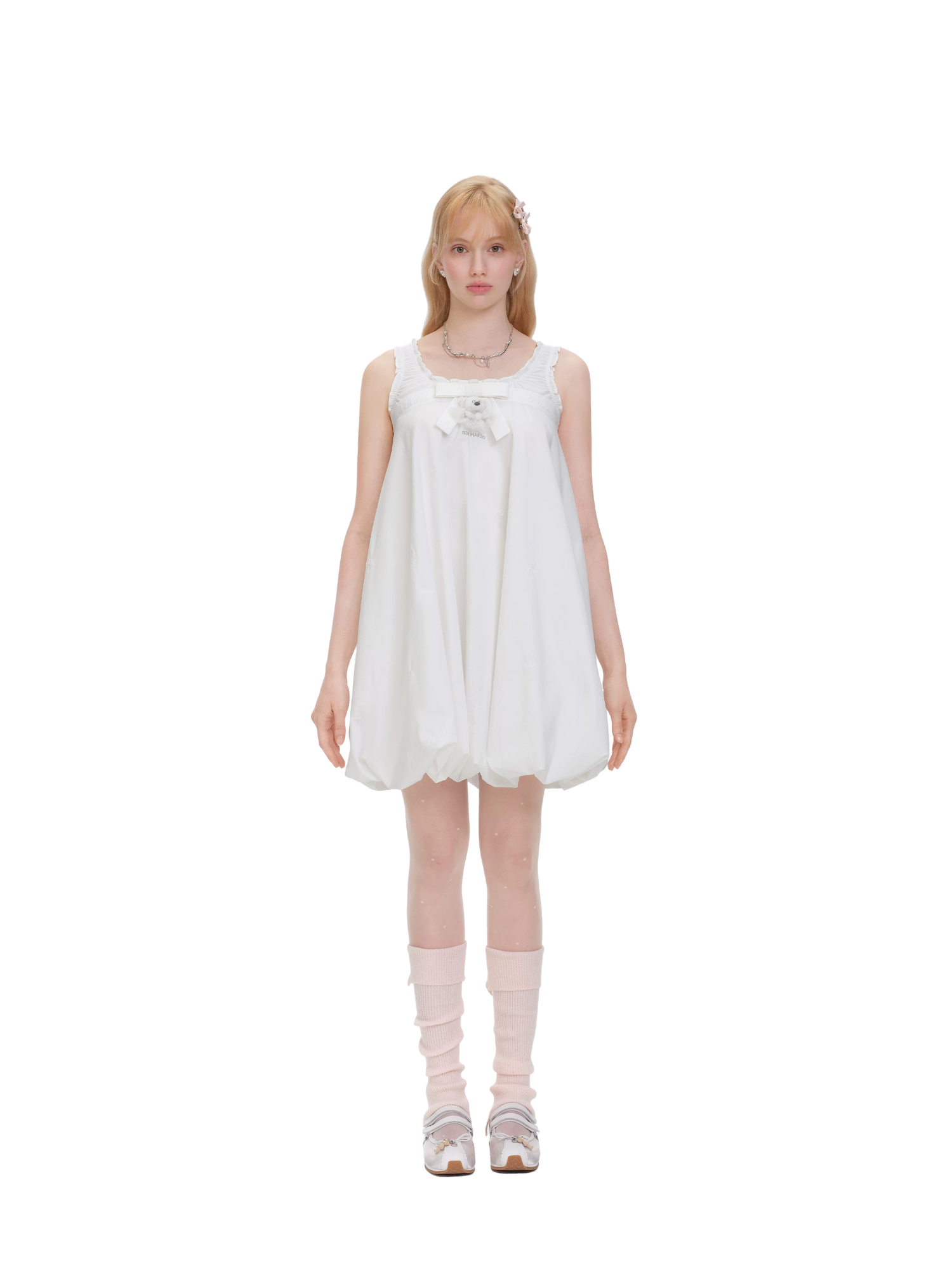 White Bubble Dress