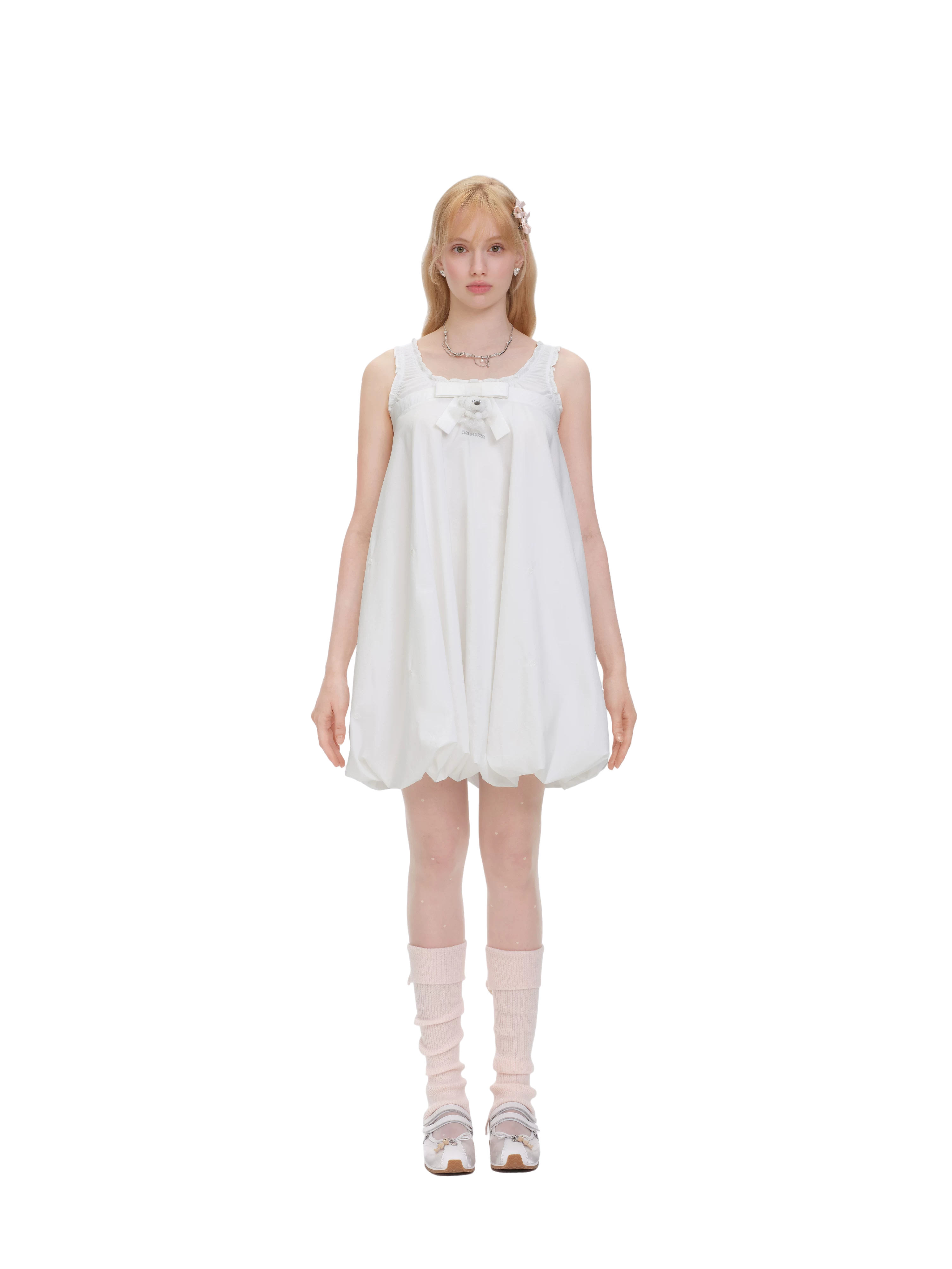 White Bubble Dress