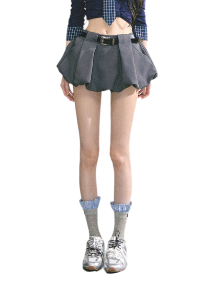 ローズバブルミニスカート