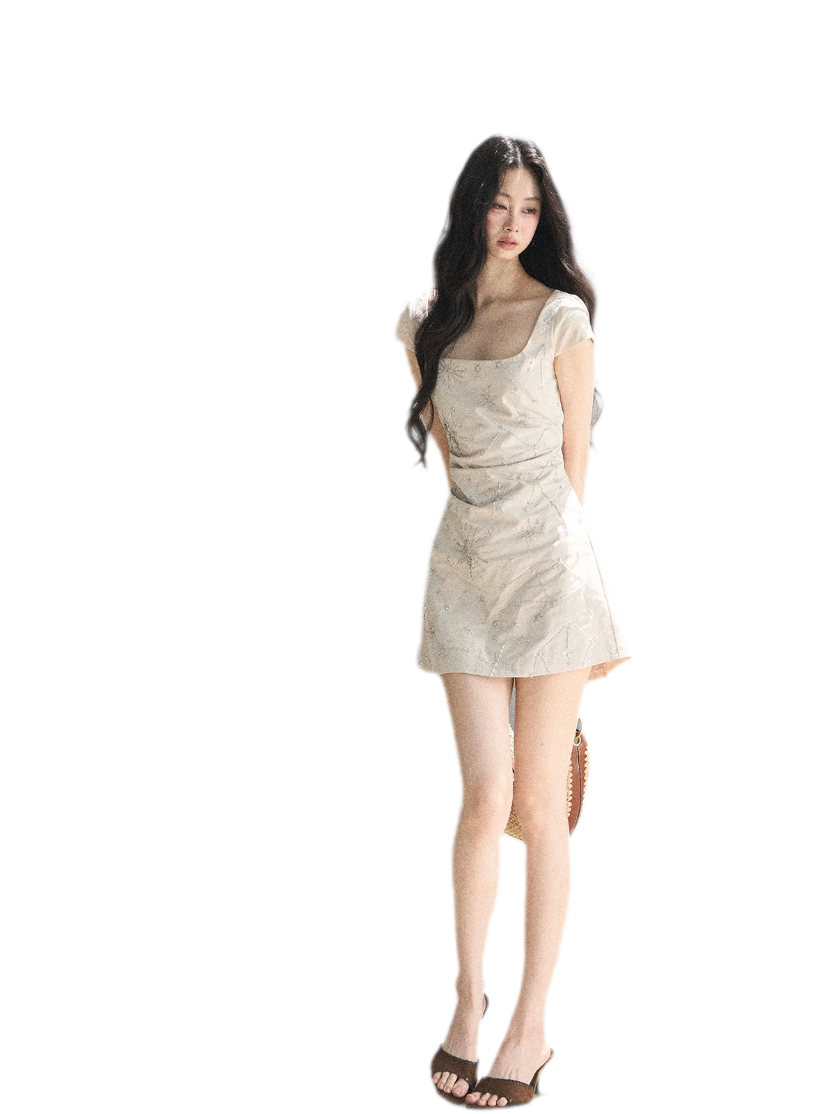 Twill Waist Bead Dress