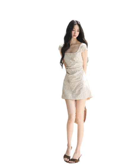 Twill Waist Bead Dress