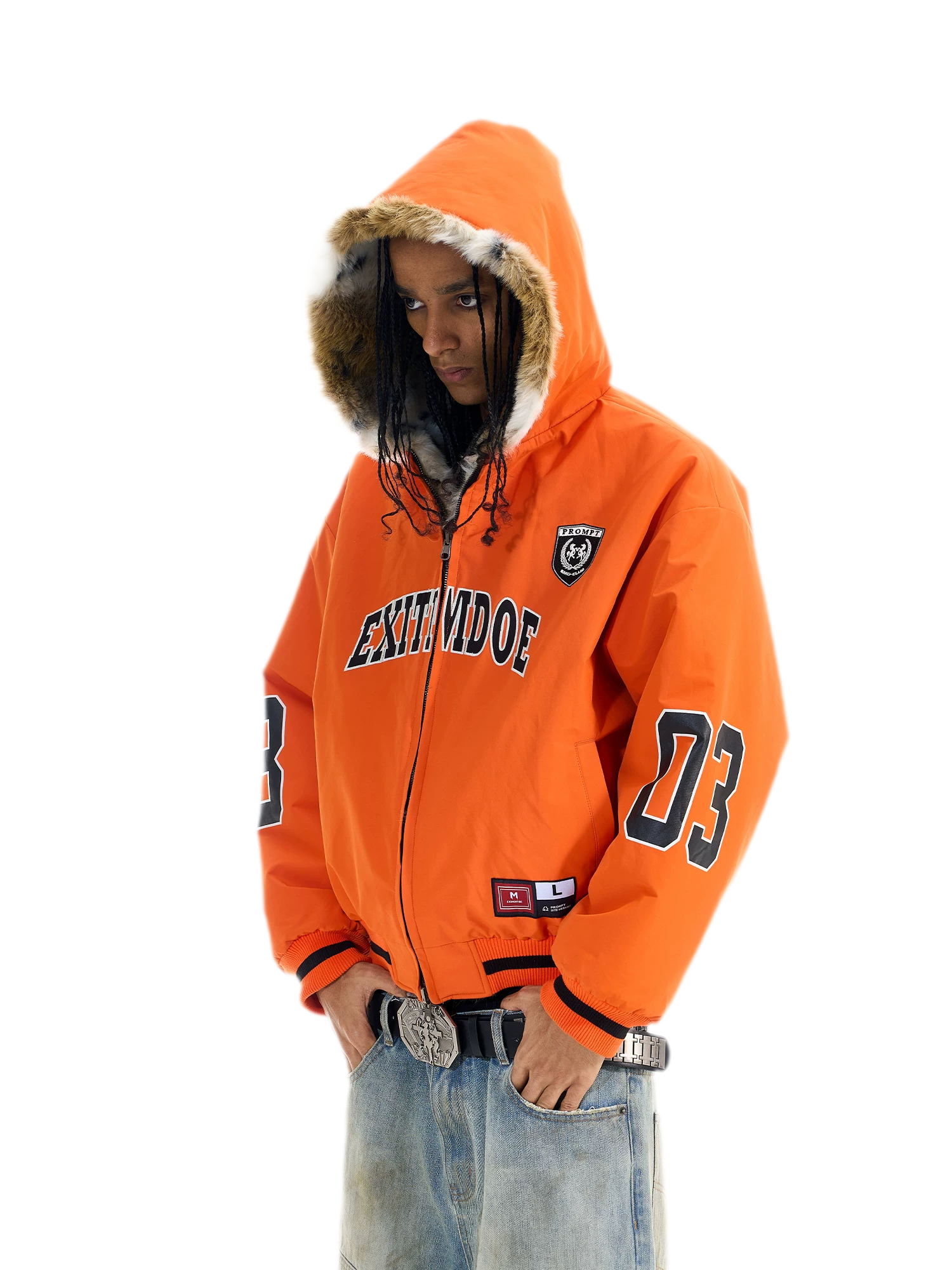 Reversible Plush Padded Sports Jacket