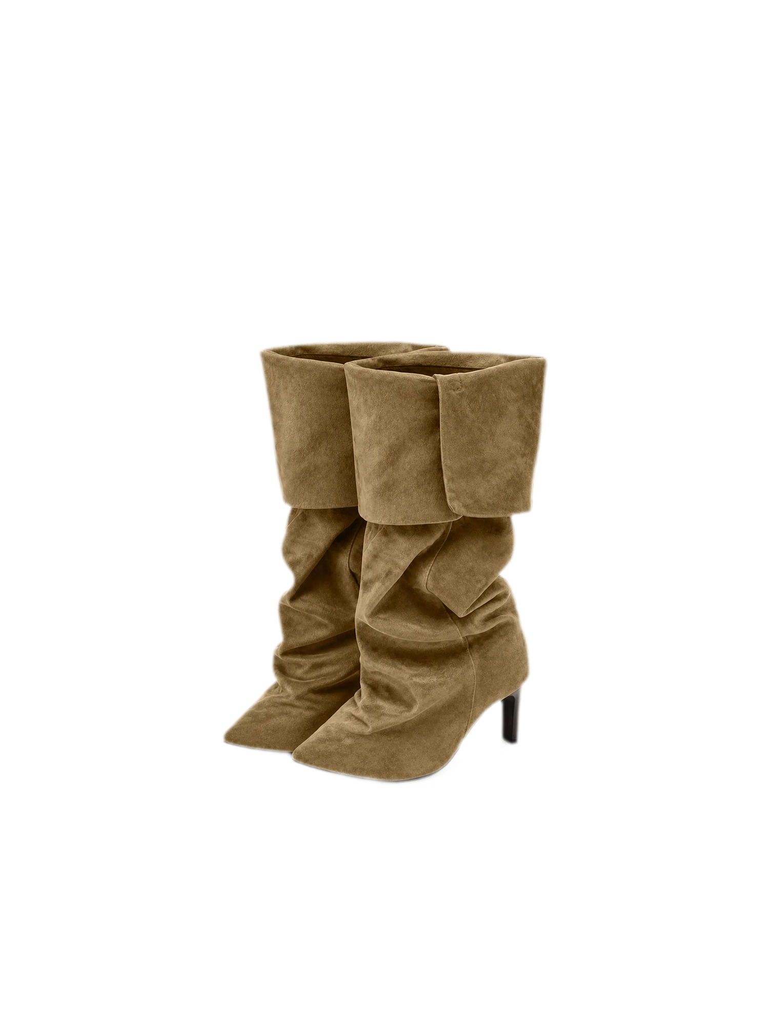 Pointed Toe Slouch Boots