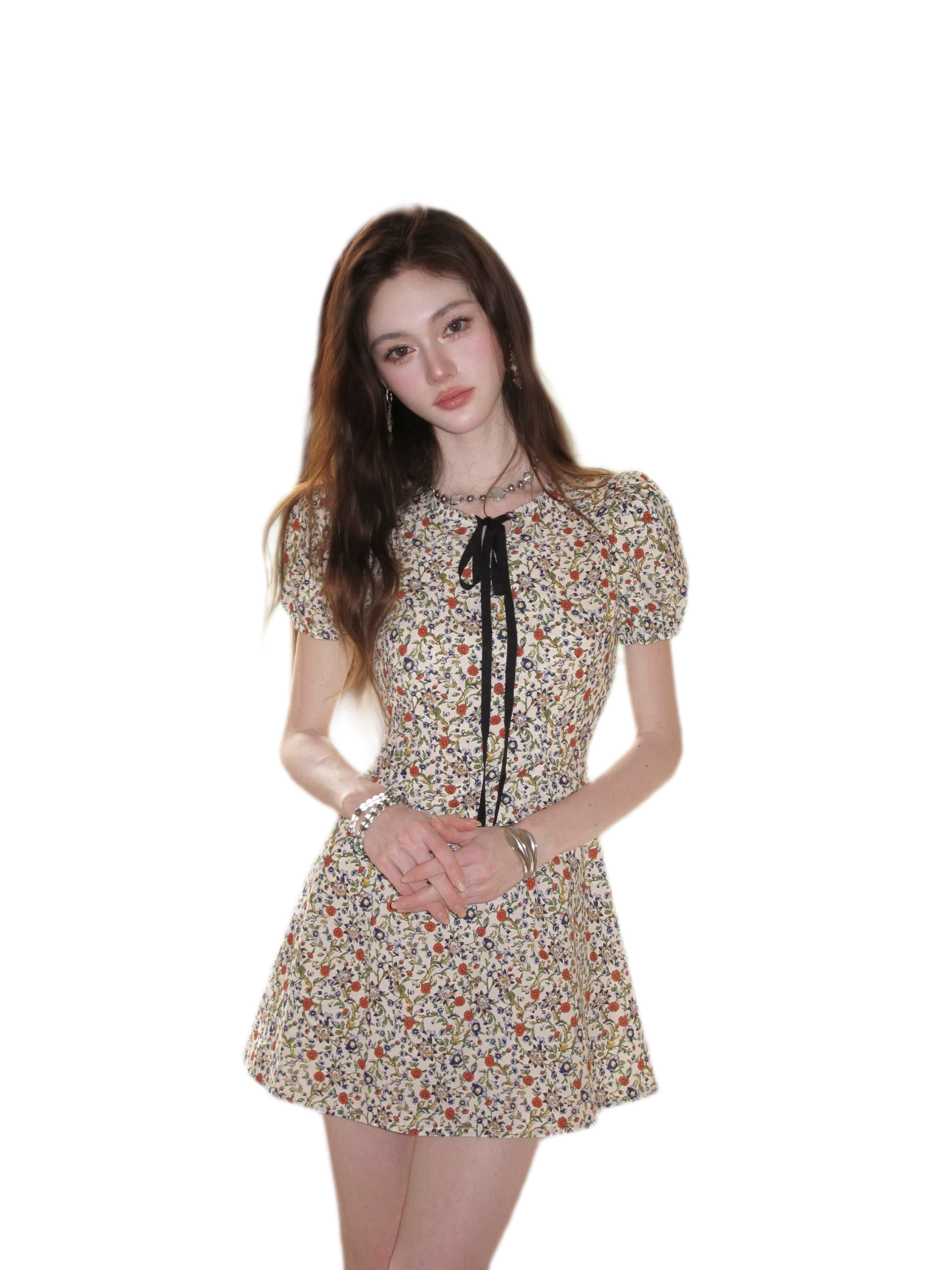 South Rose Cotton Dress