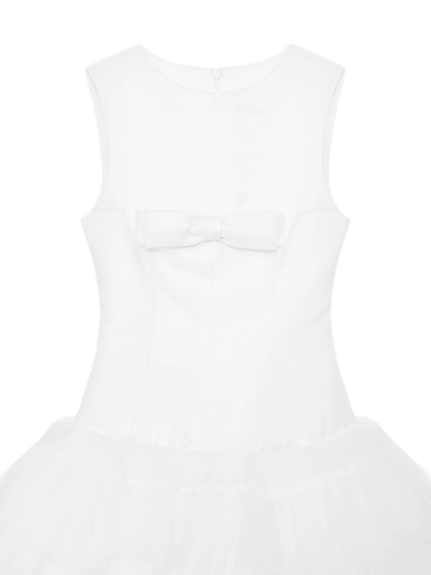 Layered Tulle Bowknot Dress
