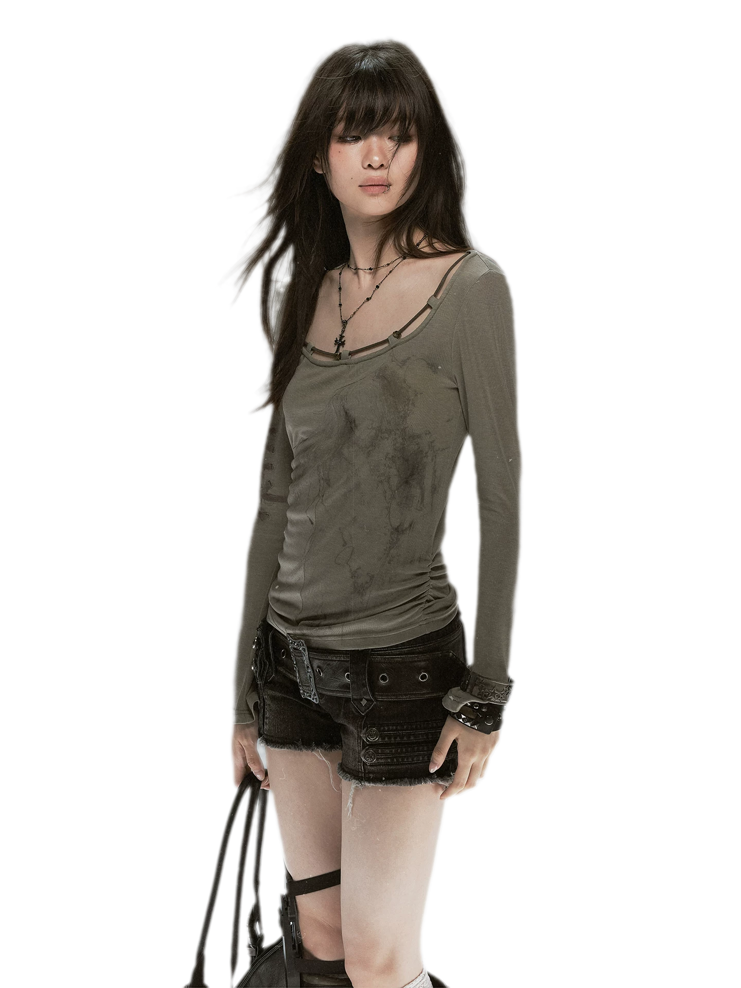 Sheer Lace Slim Top