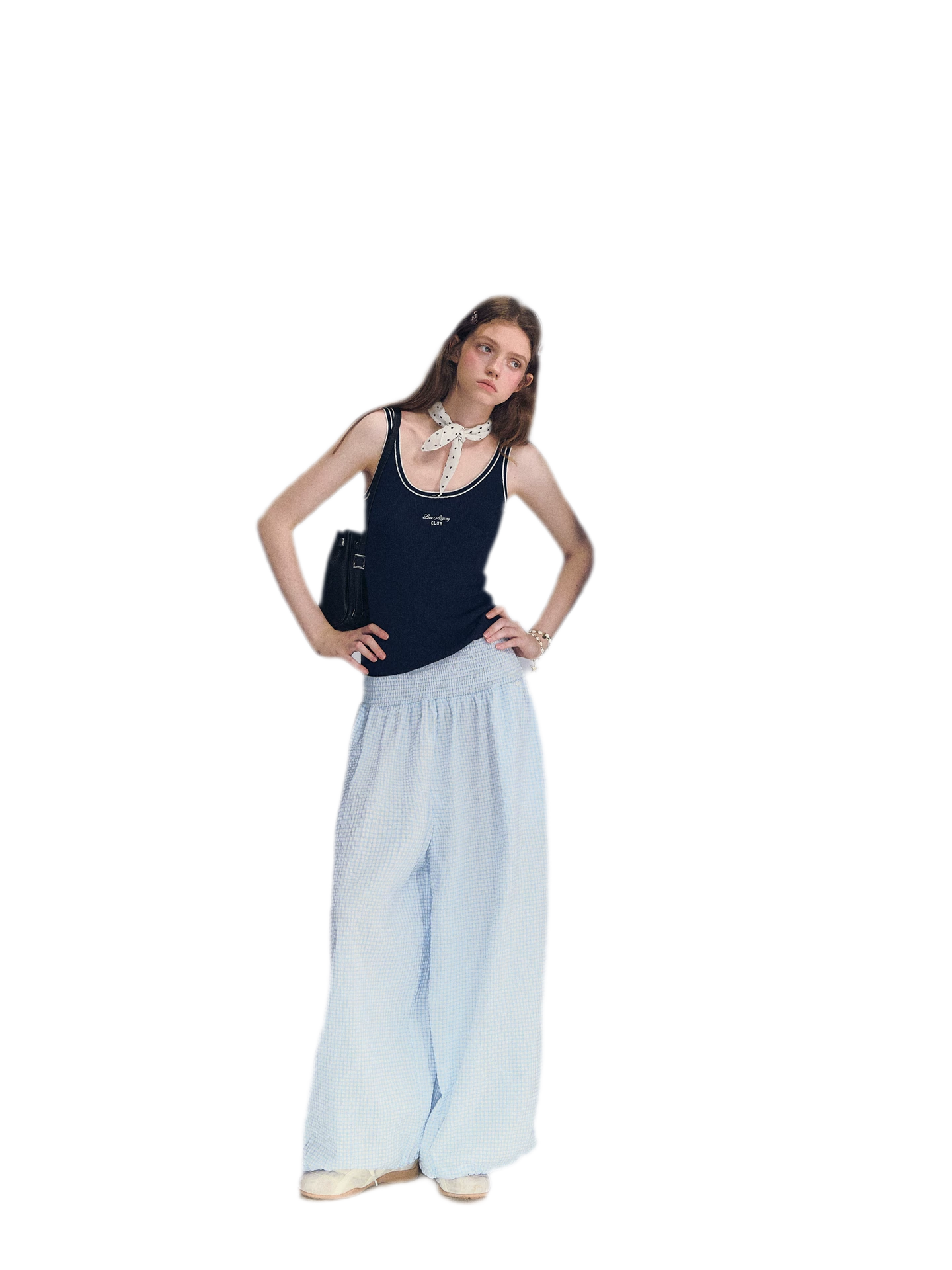 Lyocell Embroidered Tank