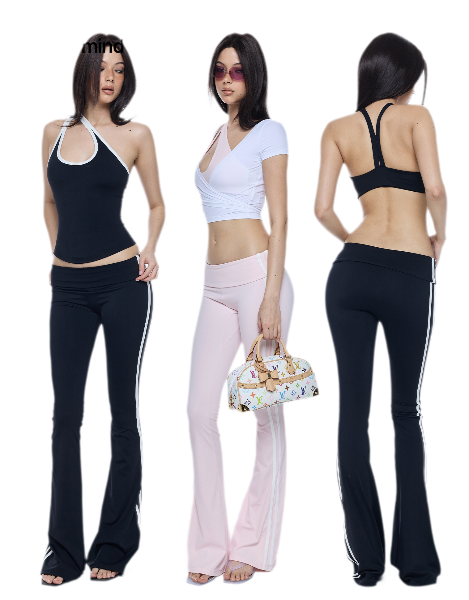 High-Stretch Slim Athletic Set