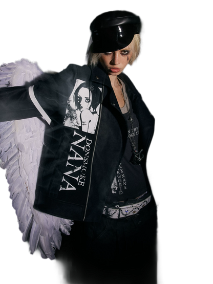 DSM X NANA Distressed Moto Jacket