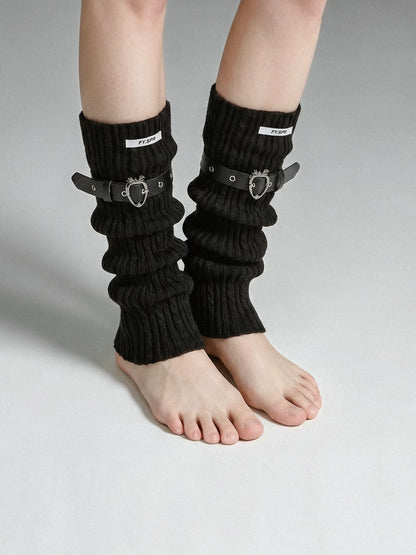 Knit Sock Leg Warmers
