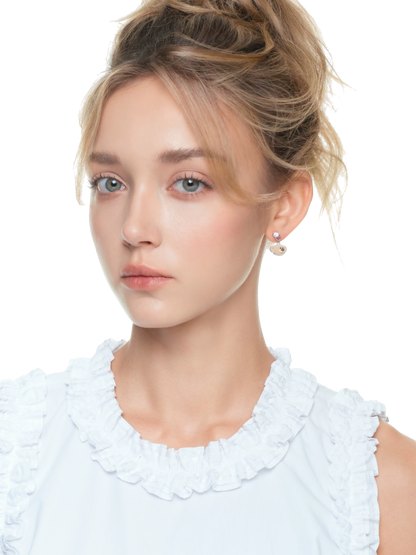 Bear Head Stud Earring