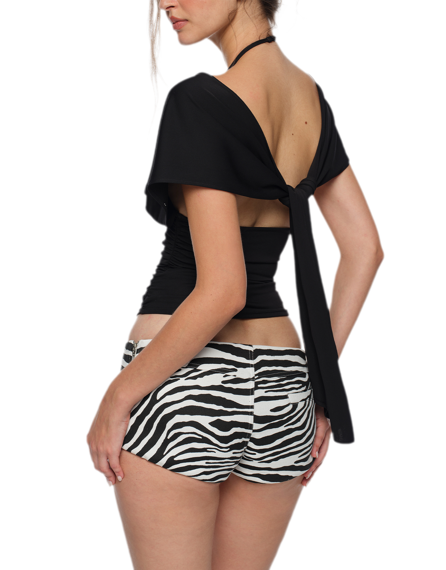 Zebra Print Shorts