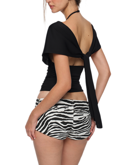 Zebra Print Shorts