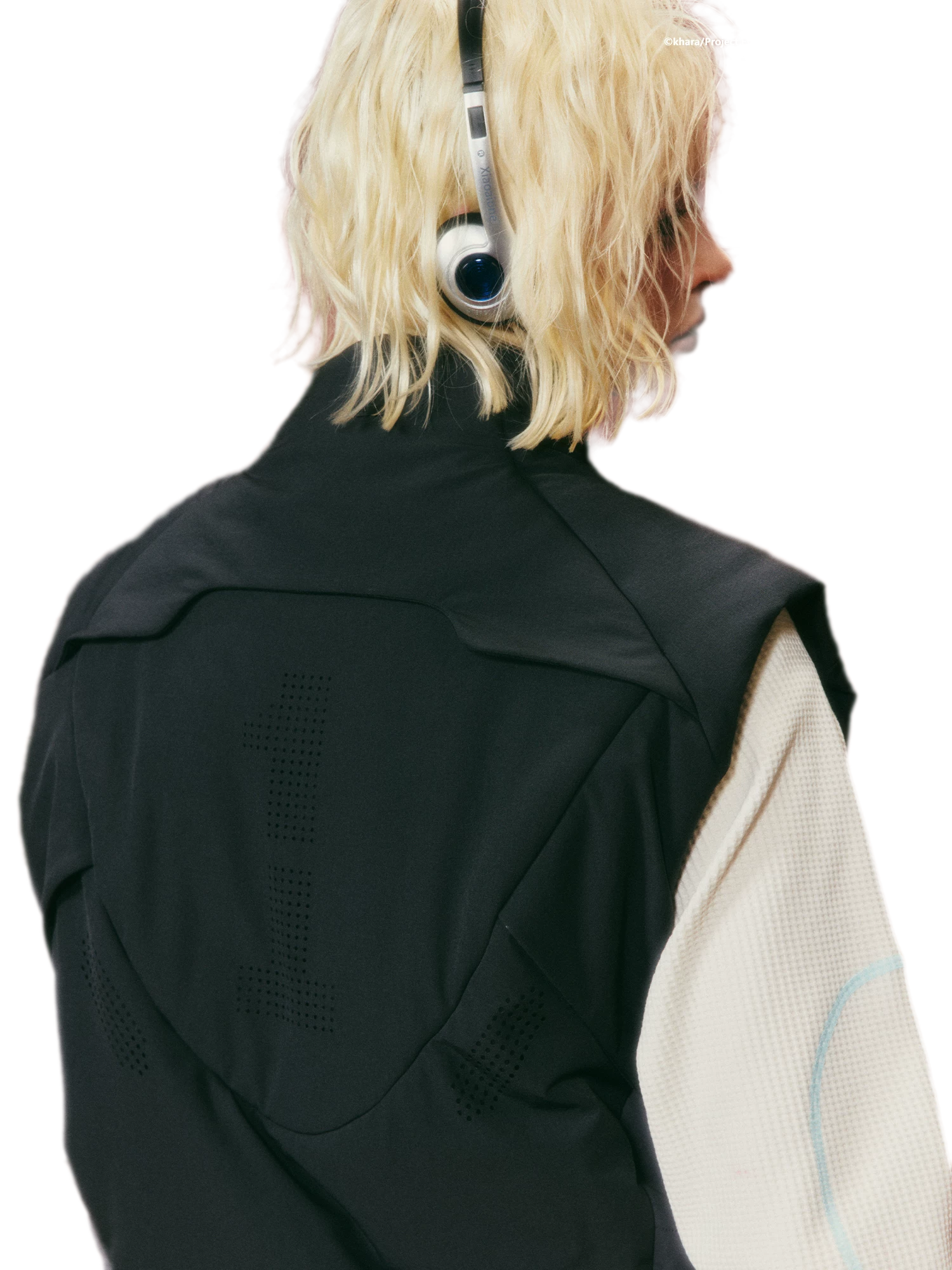 Panelled Technical Padded Vest