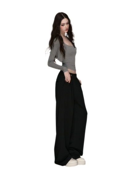 Napoleon Wide-Leg Suit Trousers