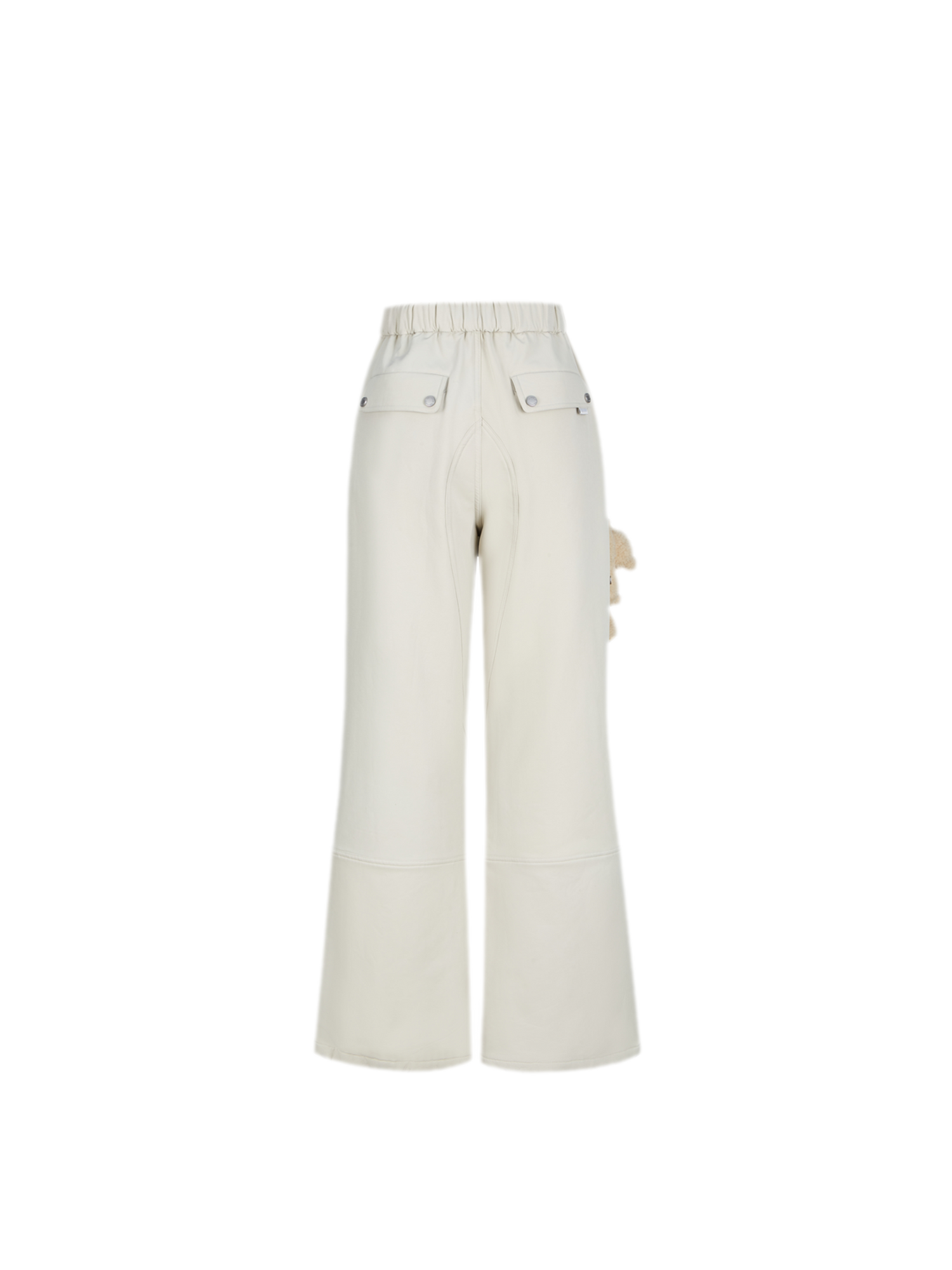 Fleece-Lined Drawstring Cargo Pants