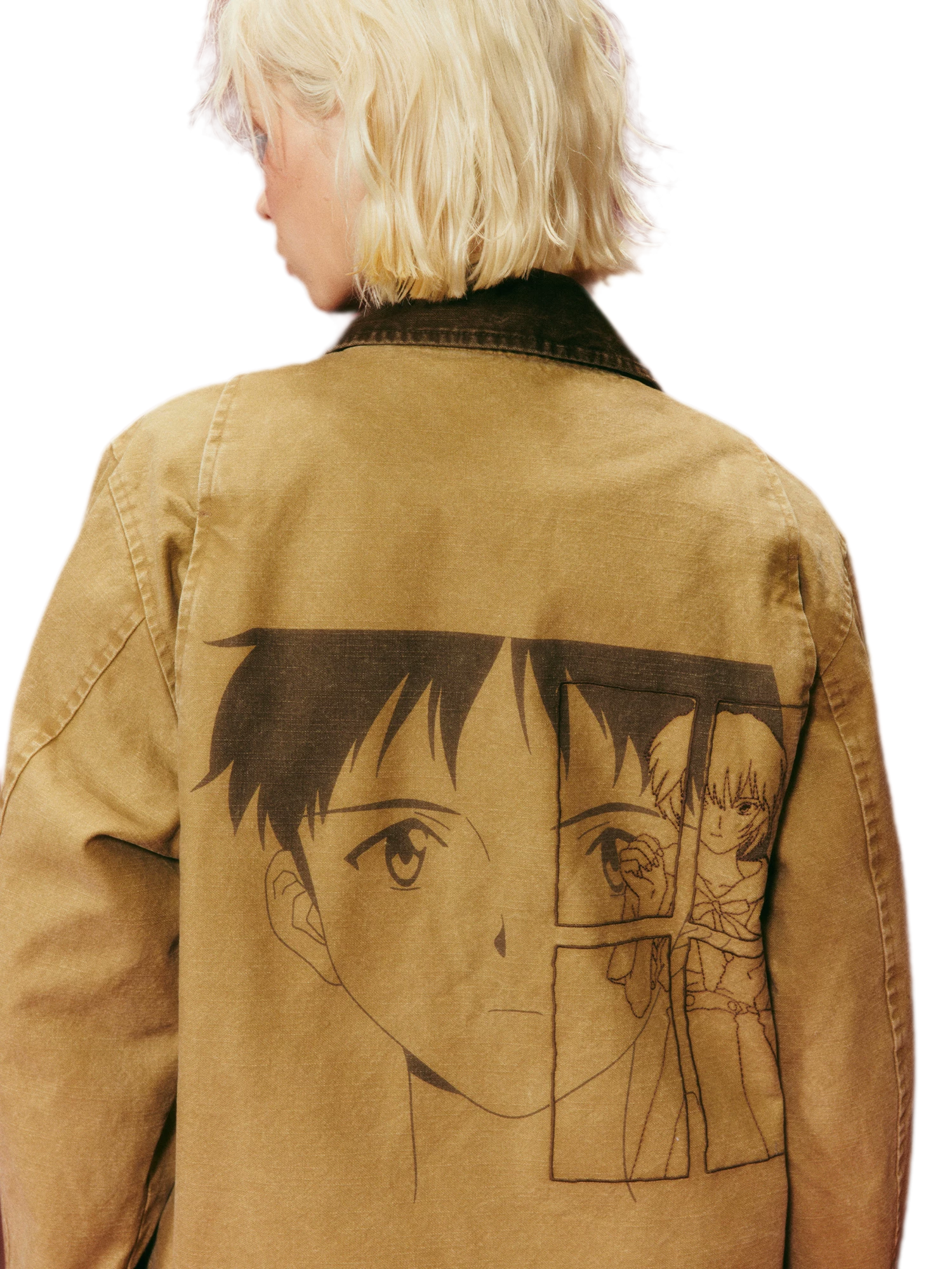 Washed Detroit Distressed Jacket