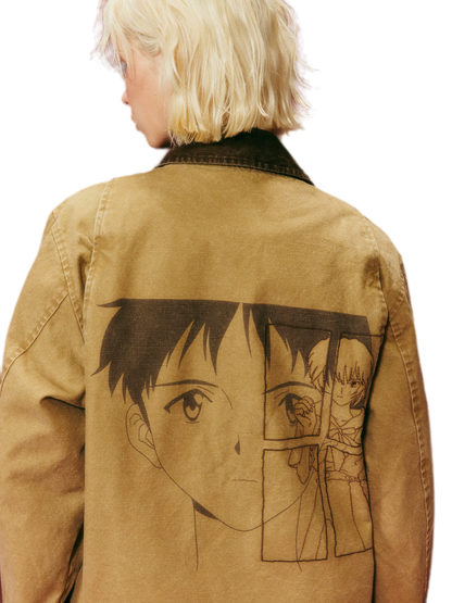 Washed Detroit Distressed Jacket