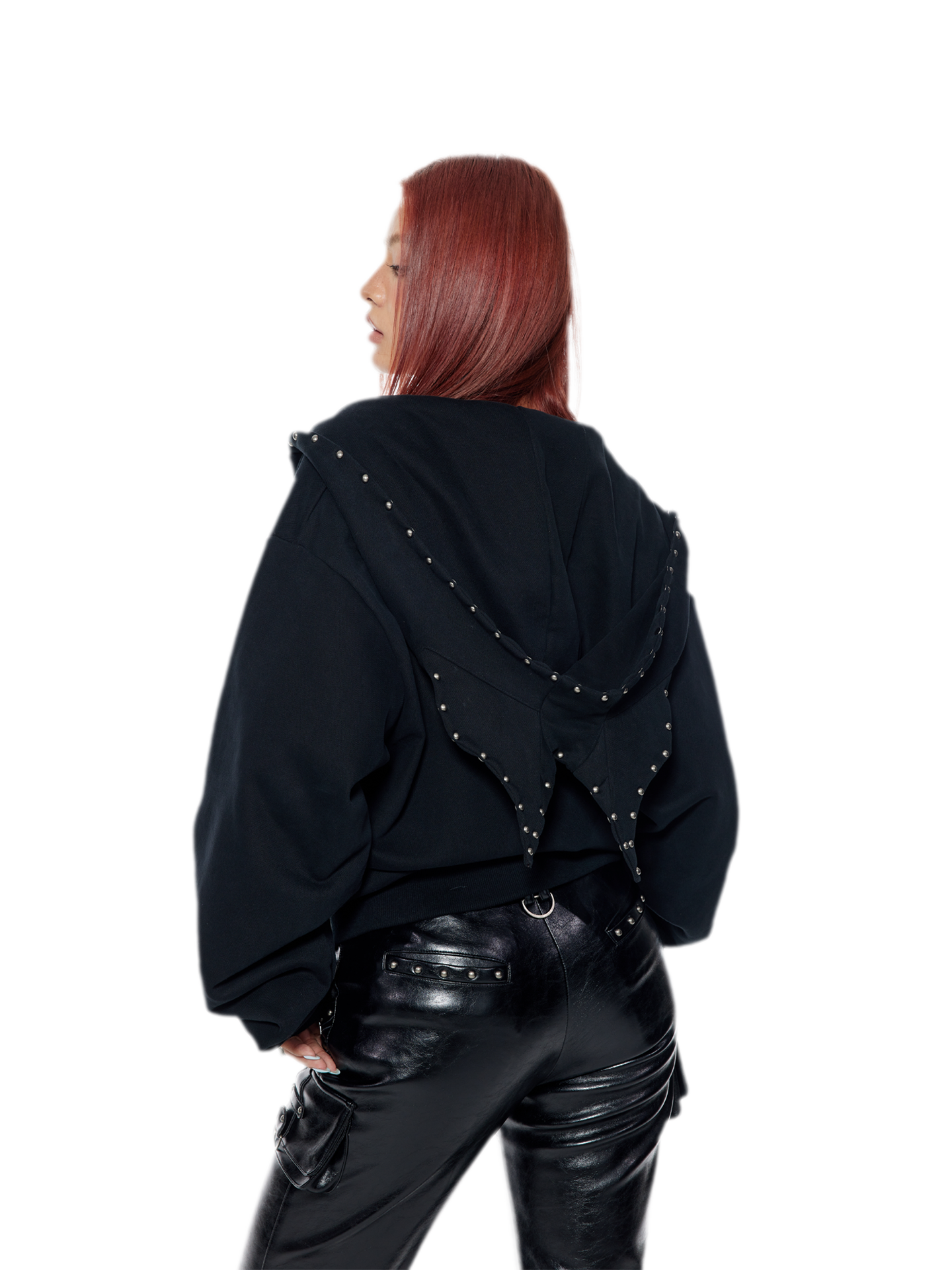 Devil Ear Zip Hoodie