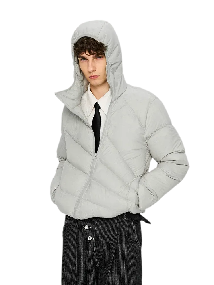 Lightweight Hooded Down Jacket