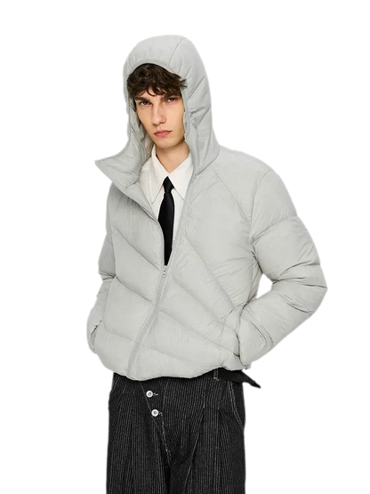 Lightweight Hooded Down Jacket