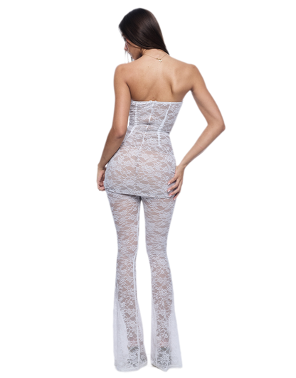 Lace Bustier Set Dress