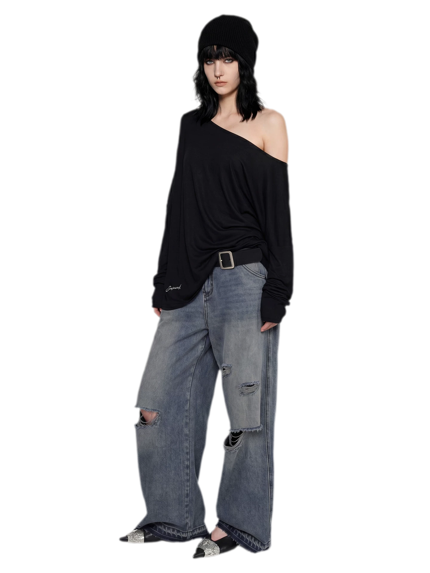 One-Shoulder Top