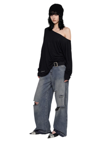 One-Shoulder Top