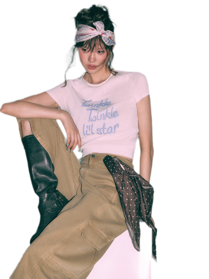 Small Star Knit Tee