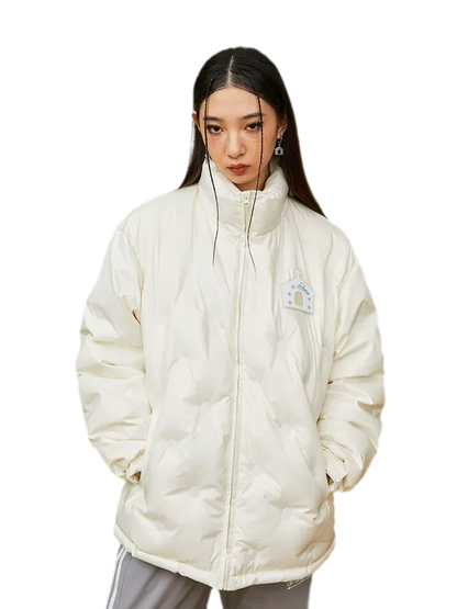 Textured Lightweight Down Jacket