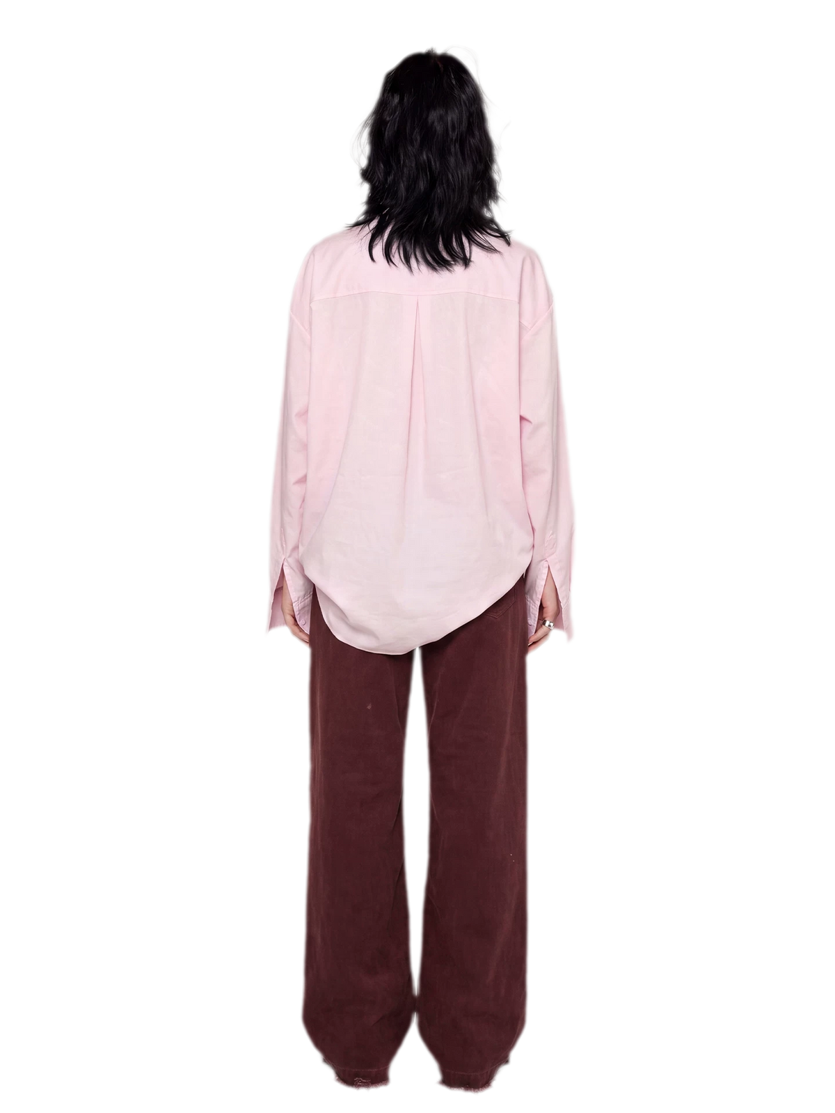 Textured Tie-Front Tencel Shirt
