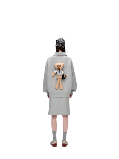 Polo Waffle Doll Hoodie