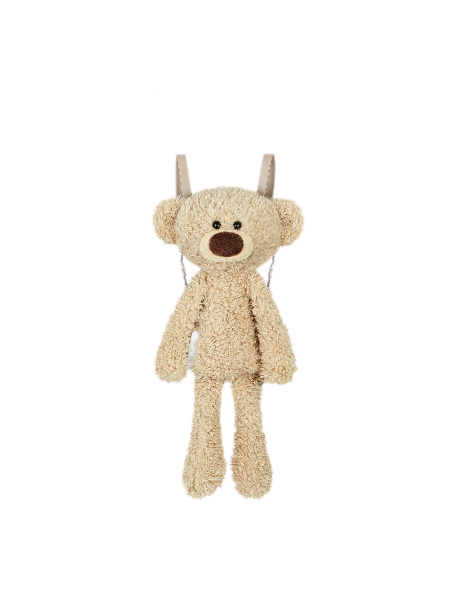 Floral Plush Bear Backpack