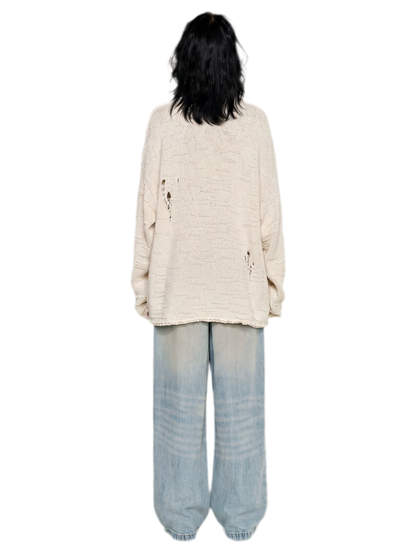 Washed Tencel Wide-Leg Pants