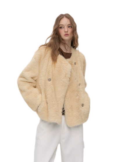 High-Density Faux Fur Jacket