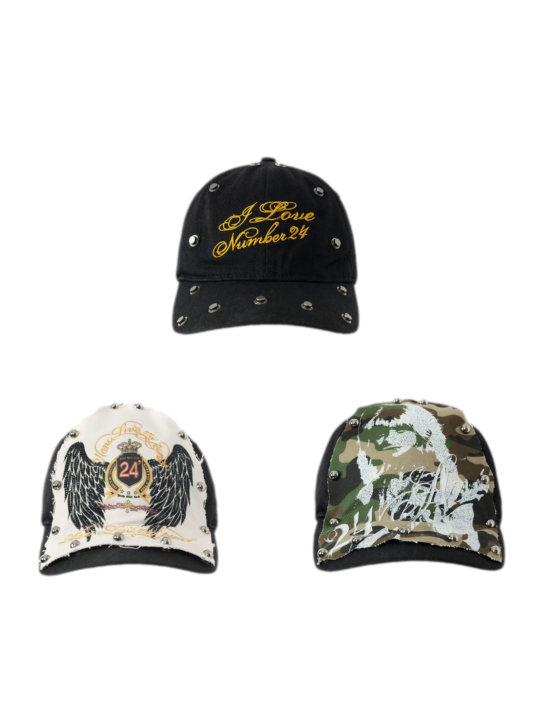Distressed Interchangeable Panel Cap