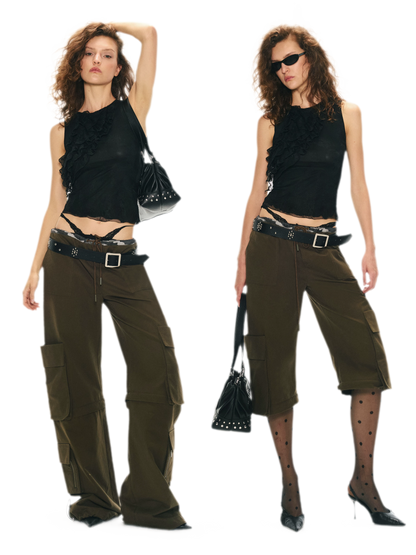 Vintage Workwear Convertible Pants