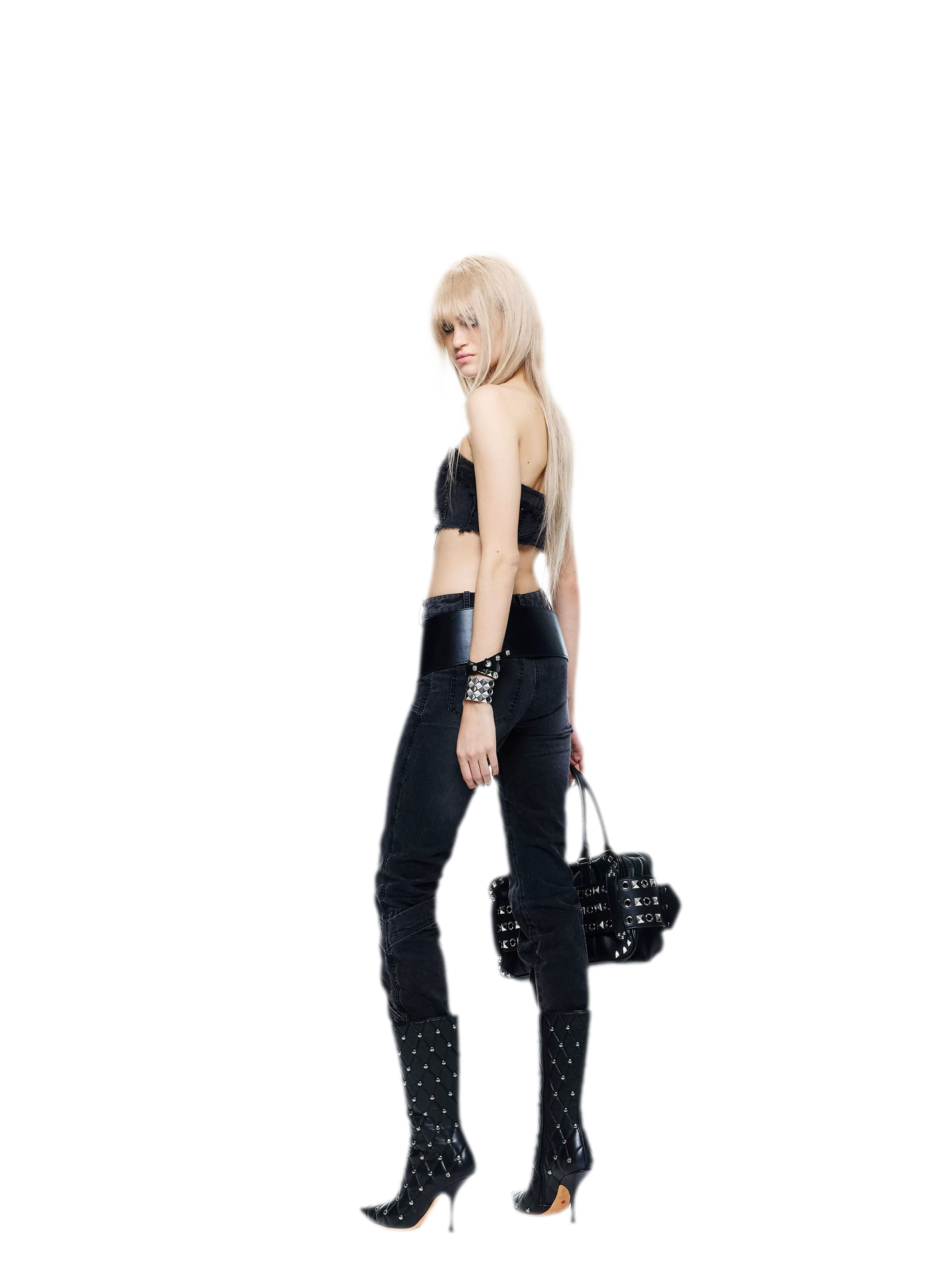 Deconstructed Denim Set