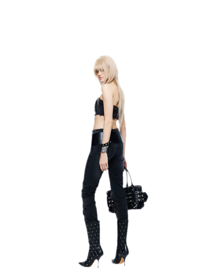 Deconstructed Denim Set