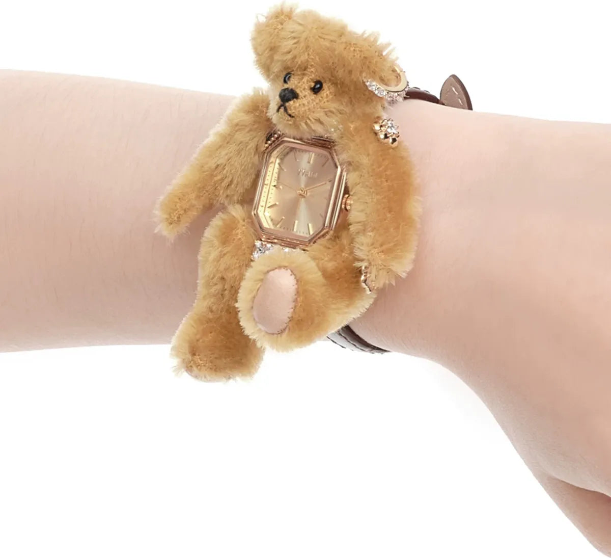 Plush Teddy Bear Watch Bracelet