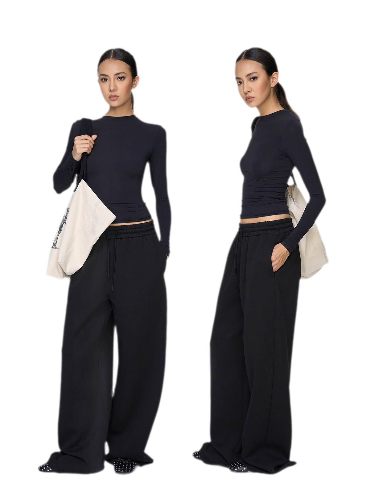 Sheer Sculpting Long Sleeve Top