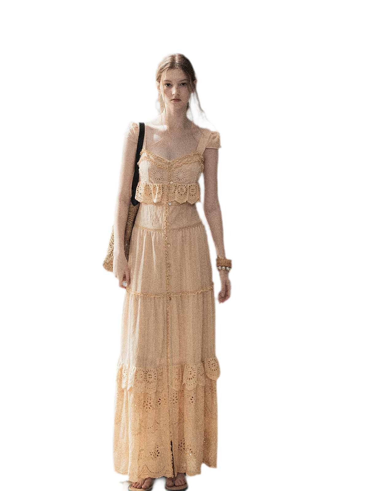 Floral Embroidered Dress
